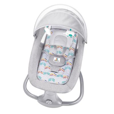 China Eco-freindly LUXMOM 2020 new design portable rocking crib sounds cribs 3 in 1 vibrator crib baby crib for sale