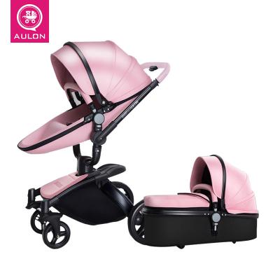 China AULON Oyun Long Purpose Baby Carriage Cortical Two-Way High-View Shock Absorber Baby Carriage Can Rest In The Carriage for sale