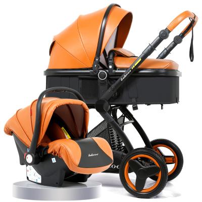 China 2022 Purpose 2022 Multifunctional High Landscape Baby Stroller Aluminum Foldable Pram 3 in 1 for sale