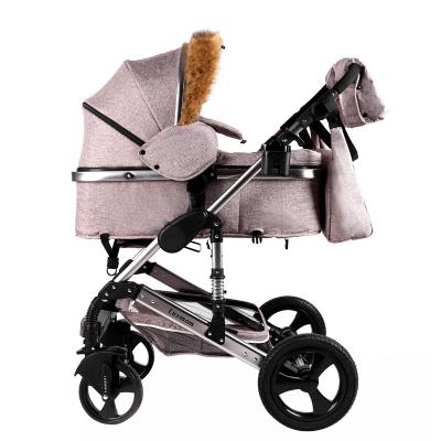 China LYCRA Luxmom Baby Walker Cart Collapsible Easy To Use 2in1 Mum Free Bag 6 Gift for sale