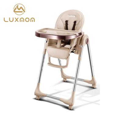 China Safety Comfortable Baby Dining Chair luxmom 580 High Quality 2022 Hot Selling Multifunctional Baby Feeding Arbiter Chair Baby Dining Chair for sale