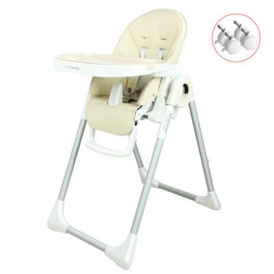 China Luxmom Modern Feeding Chair Children Dining Chair Feeding Chair With Multifunctional Wheels With Wheels Wholesale Factory Direct Sales for sale