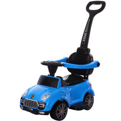 China HK-6699 Children's Lightweight Four-Wheeled Scooter Eco-friendly Material 2-5 Years Old Kids Toys Children's Outdoor Toy Carts for sale