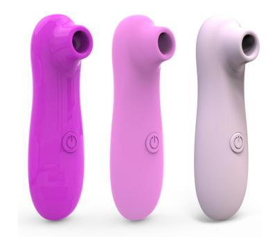 China Hot Selling 10 Frequency Suction Stimulator G Spot Sex Clitoral Sucking Toy 10 Frequency Vibrator Nipples For Female for sale