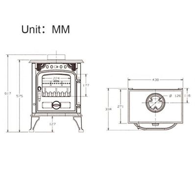 China Custom Modern Portable Artificial Indoor Stove Flame Cast Iron Decoration Wall Mount Wall Burning Fireplaces for sale