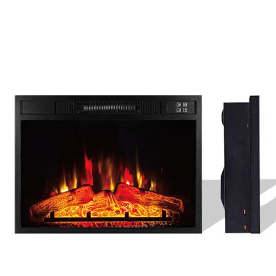 China Sale 3D Modern Flame Burst Electric Fireplace Inserts Wall Mounted Heaters For Winter Home Room for sale