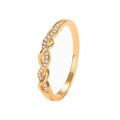 China Hot Selling CLASSIC Fashion Amazon Wedding Custom Made Copper Women's Trendy Statement Rings for sale