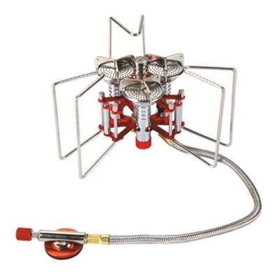 China Three Burner Outdoor Backpacking Split High Power Camping Stove For Outdoor Activities CE for sale