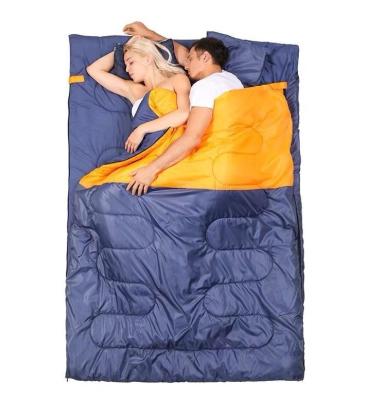 China Lightweight Sie Two-Person Sleeping Bags Adult Double Lean Down Sleeping Bags For Outdoor Camping for sale