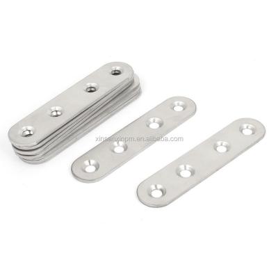 China Used Widely Repairing Plates Repair Corner Brace Hole Drilling Metal Hardware Stainless Steel Corner Brace Repair Joiner Flat Brackets for sale