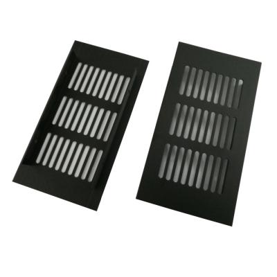 China Modern Custom Universal Wardrobe Vent Hole Cabinet Aluminum Alloy Breathable Vent Grill Cover for sale