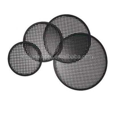 China Factory Price Eco-friendly Stamping Car Net Perforated Speaker Mesh Metal Speaker Cover Metal Steel Mesh Protector For Speaker Grill Cover for sale