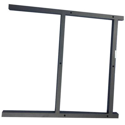 China Custom Machine CAD Drawing Carbon Steel Punched Sheet Metal Fabrication Pipe Welding Frames For Pilates Equipment for sale