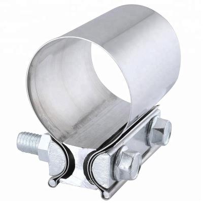 China Flat Gasket Stainless Steel Exhault Single Sleeve Flange Band for sale