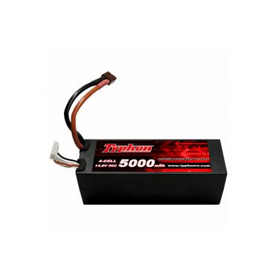 China 1/8 & 1/10 RC Model Car 4S 5000mAh 50C/100C 14.8V 20C Buggy and E-Truggy E-Truggy Batteries 14.8V 20C Hardcase Lipo Packs Deans for Losi Truggy for sale