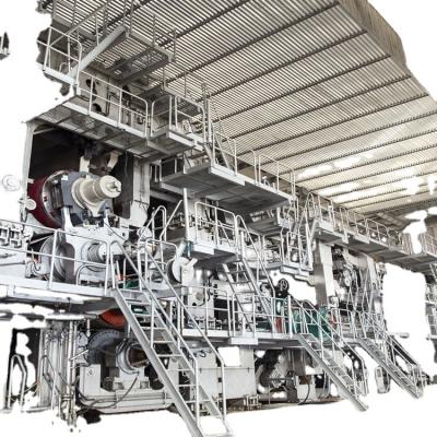 China Large M/min Liner Cardboard Paper Making Machine Two Wire High Speed ​​Paper Twin Wire Wrapping Machine Waste Recycling Machine 5600mm - 1000 for sale