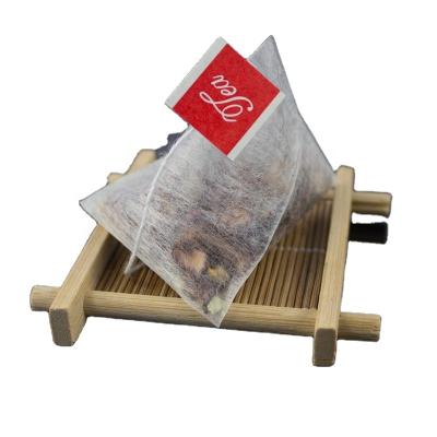 China Biodegradable Non Woven Tea Corn Tea Bag One Time Filter With String And Label For Herbal Tea for sale