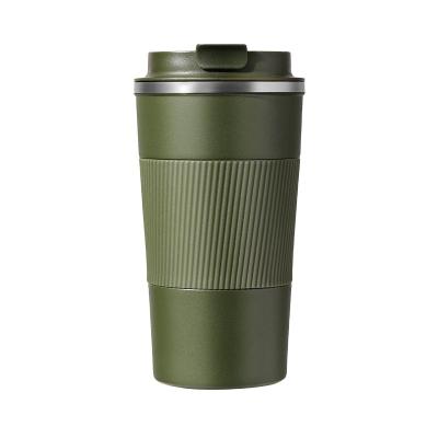 China PORTABLE Stainless Steel Insulated Coffee Mug With Thick Handle Vacuum Tumbler Mug With Durable Lid for sale