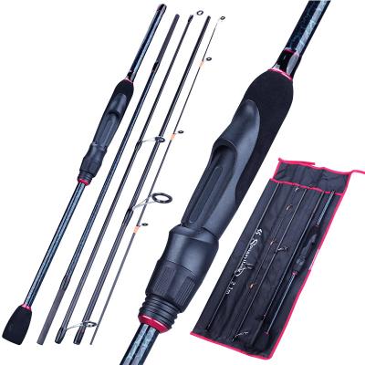 China Ultralight Spinning Casting Fishing Rod with1.8m-2.4m Carbon Baitcasting Rod OEM Carbon Fishing Rods for sale