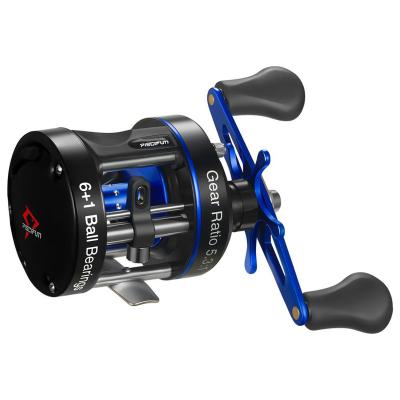 China LEFT HAND Fishing Baitcasting Metal Spool Reinforced Body Saltwater Fishing Trolling Reels for Catfish Musk Bass and Coastal Surfcasting Fishing for sale