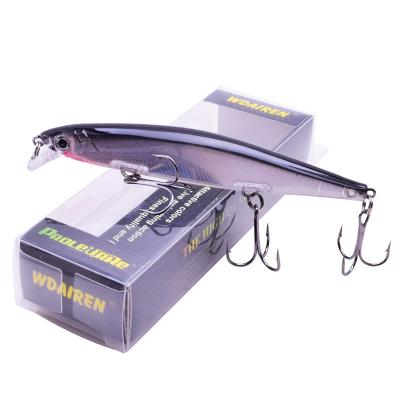 China Fishing Lures 11cm Minnow 13.8g Wobblers Sinking Plastic Artificial Groundbaits With Hook For Bass Pike Carp Swimbait Tackle YIKEYI-230106 for sale