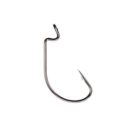 China 50Pcs Box Fishhooks Set Stainless Steel Crank Barbed High Carbon Wide Offset Hook Jig Soft Worm Sea Hook Tackle Long Leg for sale