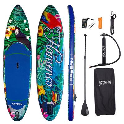 China PVC Surfboard InflatablePaddle Board Paddle Board Adult Floating Board Holding PVC Surfboard Aluminum Alloy Paddle for sale