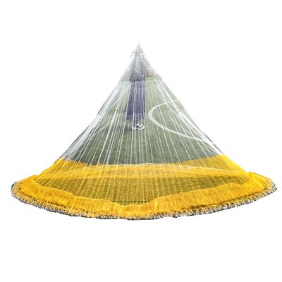 China Multifilament Cast Net Diameter 5m Net Nylon Fishing Net Rede PESCA Outdoor Fishing Tackle Korea Style Hand Throw for sale