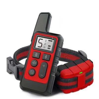 China 500 Yard Viable Chain Dog Training Electric Remote Collar for sale