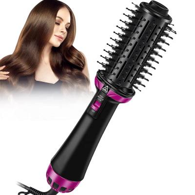 China Factory Supply Support Ionic And Airbrush Volumizer Cheap One Step Hot Dropshipping Hair Dryer Hair Brush Dryer for sale