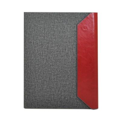 China Cheap creative hardcover a4/a5/b5 packing paper forder business notebook for sale