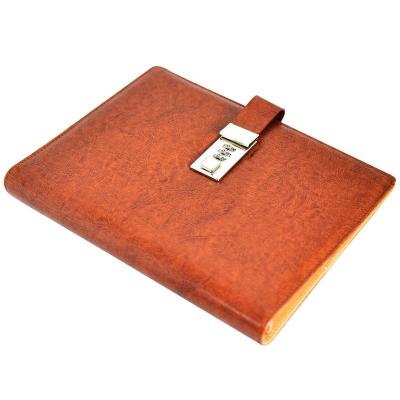 China DIY Leather Binding Notebook Journals Diaries With Locks for sale