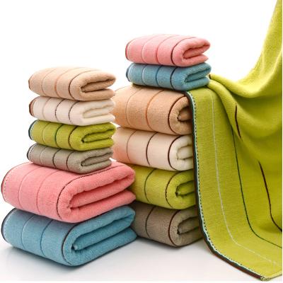 China Hot Sale Compressed Cloth Towel Set Hotel Cotton Hand Bath Towels Popular High Quality 100% Bamboo Soft Towel for sale