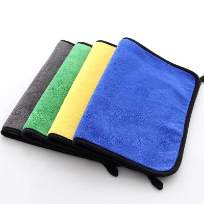 China Compressed Microfiber Microfiber Colored Universal Auto Microfiber Towel Cleaning Cloth Quick Drying for sale