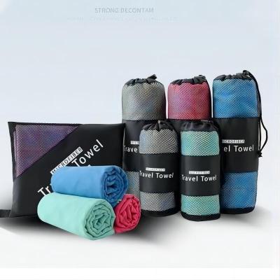 China Super Compressed Microfiber Absorbent Towel, Sports Sports Cooling Towel Factory, Used For Gym Hiking Swimming Yoga for sale