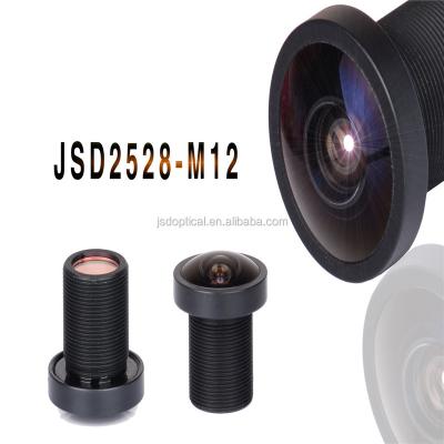 China 170 degree 5 megapixel m12 fisheye lens for projector on 1/2.5 sensor M12*P0.5 for sale