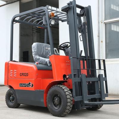 China Hotels Capacity 1000-5000kg Lifting 3m Electric Stacker Truck for sale