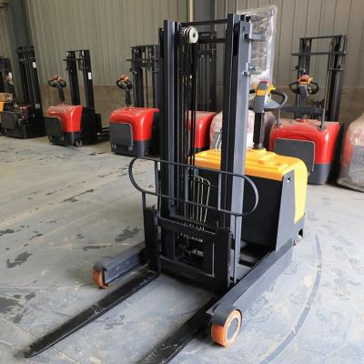 China Hotels Pangolin Electric Forklifts 1600kgs 1.6ton Max Lift Height 9.5m AC Motor Reach Truck for sale