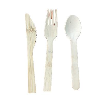 China Eco Friendly Disposable Biodegradable Wooden Tableware With Fork Knife Wooden Spoon for sale