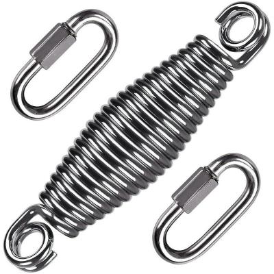 China Retail Industry 304 Stainless Steel Heavy Duty Swing Hanger Swing Springs Pendant Kit For Hammock Chair for sale