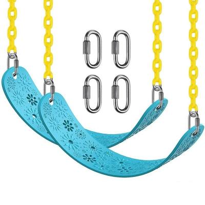 China Modern Toddler Eva Baby Belt Swing Seat With Steel Chain for sale