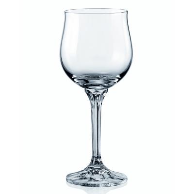 China Wholesale High Quality 230ML Lead Free Crystal Glasses Eversion Mouth Glass For White Wine for sale