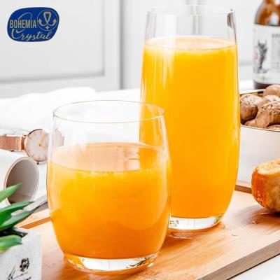 China Tumbler Lead Free Clear Drinking Glass Cups Wholesale Crystal Water Juice Shot Whiskey High Ball Glassware for sale