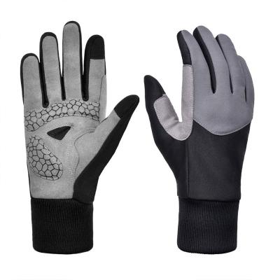 China Custom Hand Winter Full Finger Fashion Road Manufacturer Black Full Finger Sports Bike Cycling Cycling Gloves Recycling for sale