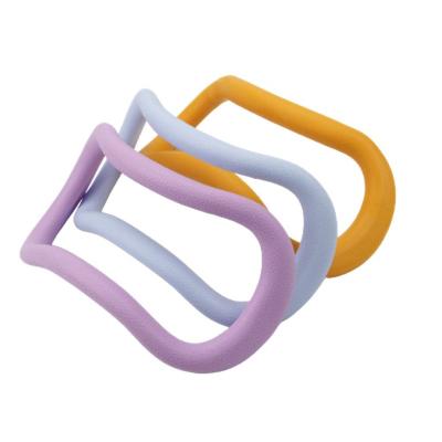 China Wholesale Durable Premium Ring Hard Skin Texture Scrub Yoga Band Ligament Pulling Pilates Fitness Equipment for sale