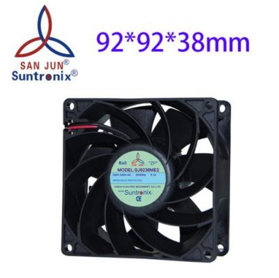 China Cooler Suntronix 92*92*38mm Blower Motor Vent Fans. For DIY cooling projects. 230V industrial axial fan. for sale