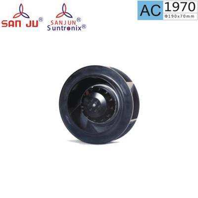 China Exhaust Ventilation Rear High Pressure Small Centrifugal Industrial Axial Fan With AC Motor Blower for sale