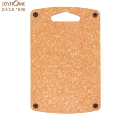 China Eco Sustainable Single Yellow Boos Unbeanded Wood Grain Cutting Board Sample for sale