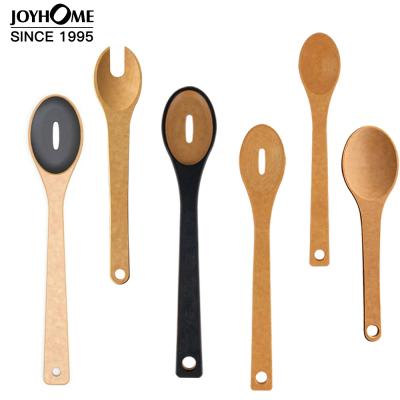 China 2021 Sustainable Home Products Porcelain Wooden Spoon Kitchen Utensils Set for sale