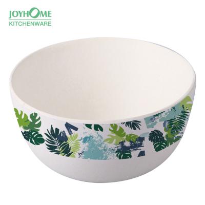 China 100% Viable Wholesale Hot Selling White Food Rice Husk Cornstarch PLA Salad Bowl for sale